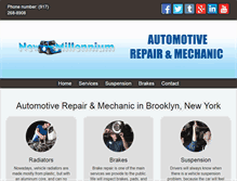 Tablet Screenshot of brooklyn-autorepairshop.com